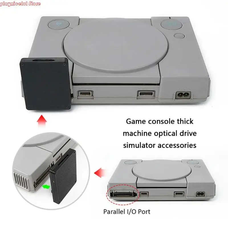 e8BA Optical Drive Emulator for Game Console Case مع بطاقة الذاكرة #3
