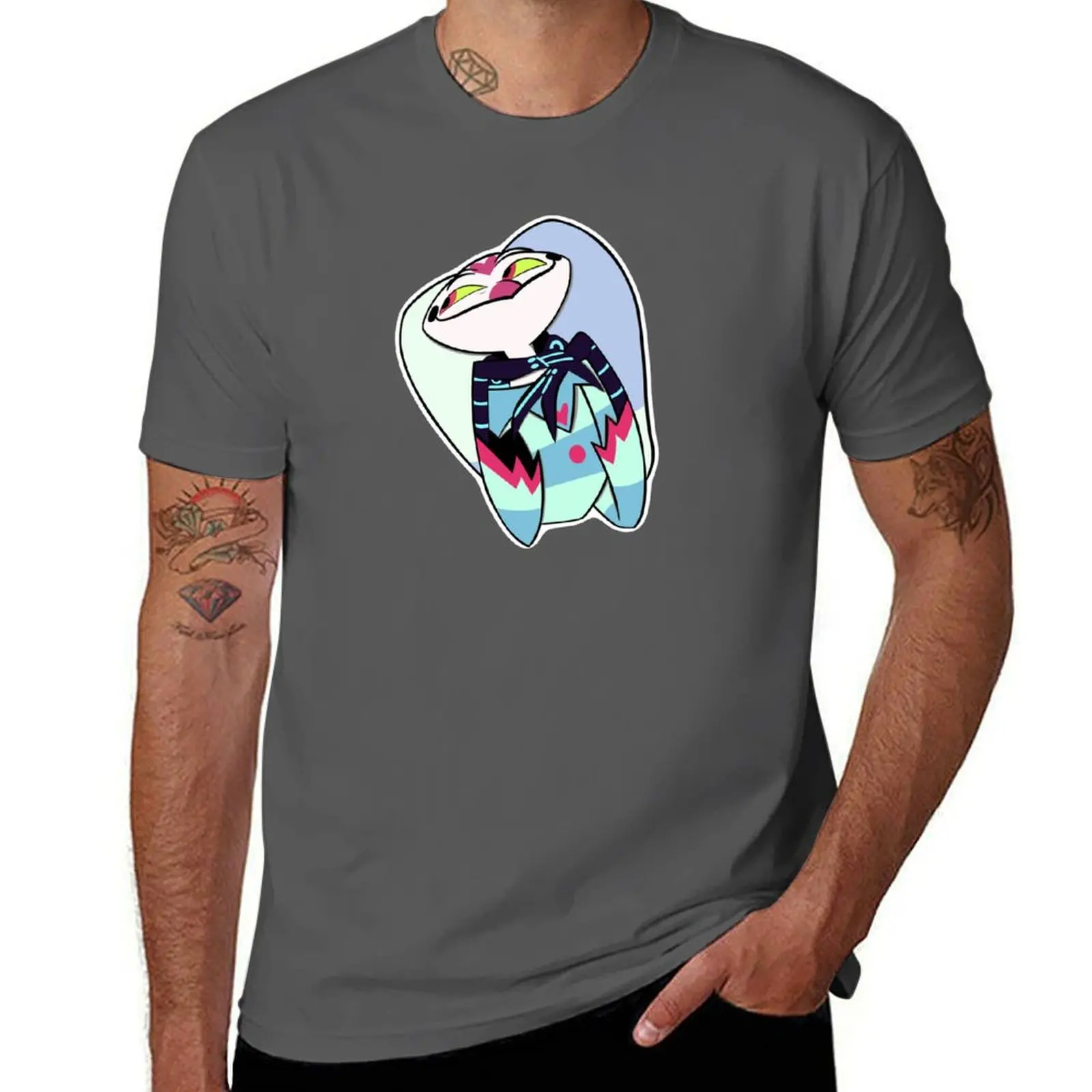 Smug Fizzaroli T-Shirt Lightweight Basic Short Sleeve Shirt