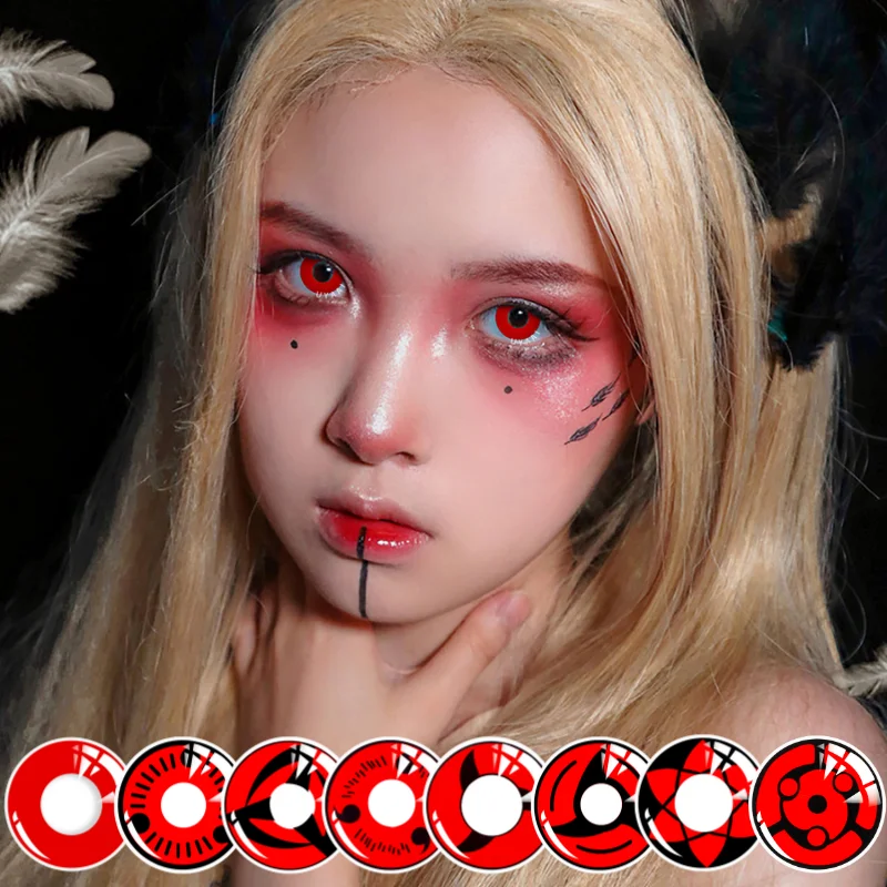 Óculos de Contato Coloridos para Cosplay: Uma Solução para o Olho Sharingan de Sasuke Uchiha