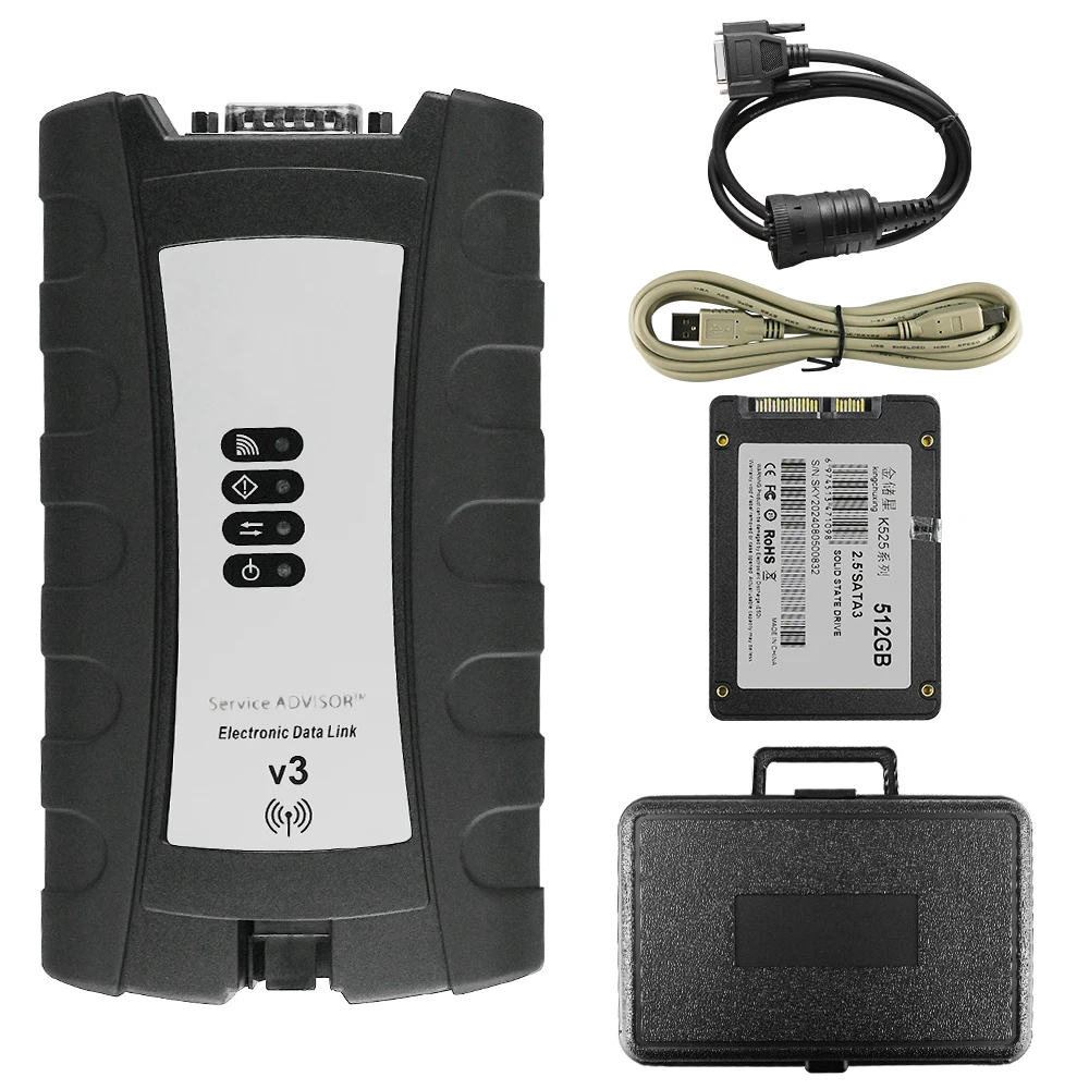 لأداة التشخيص EDL V3 وصلة البيانات الإلكترونية جرار زراعي أداة تشخيص البناء V5.3 وصلة البيانات الإلكترونية #5