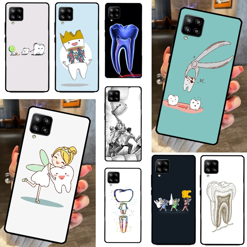 Dentist Dental Teeth Tooth Doctor Cover For Samsung Galaxy A14 A34 A54 A12 A22 A32 A52 A72 A13 A23 A33 A53 A52S A71 A51 Case