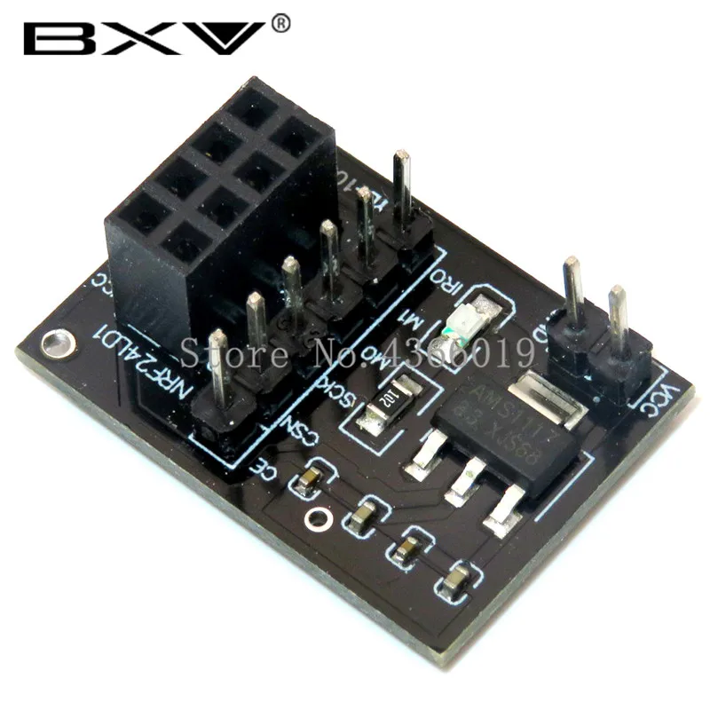 

NRF24L01 беспроводной адаптер модуль Новый Разъем Соединительная плата для 8Pin