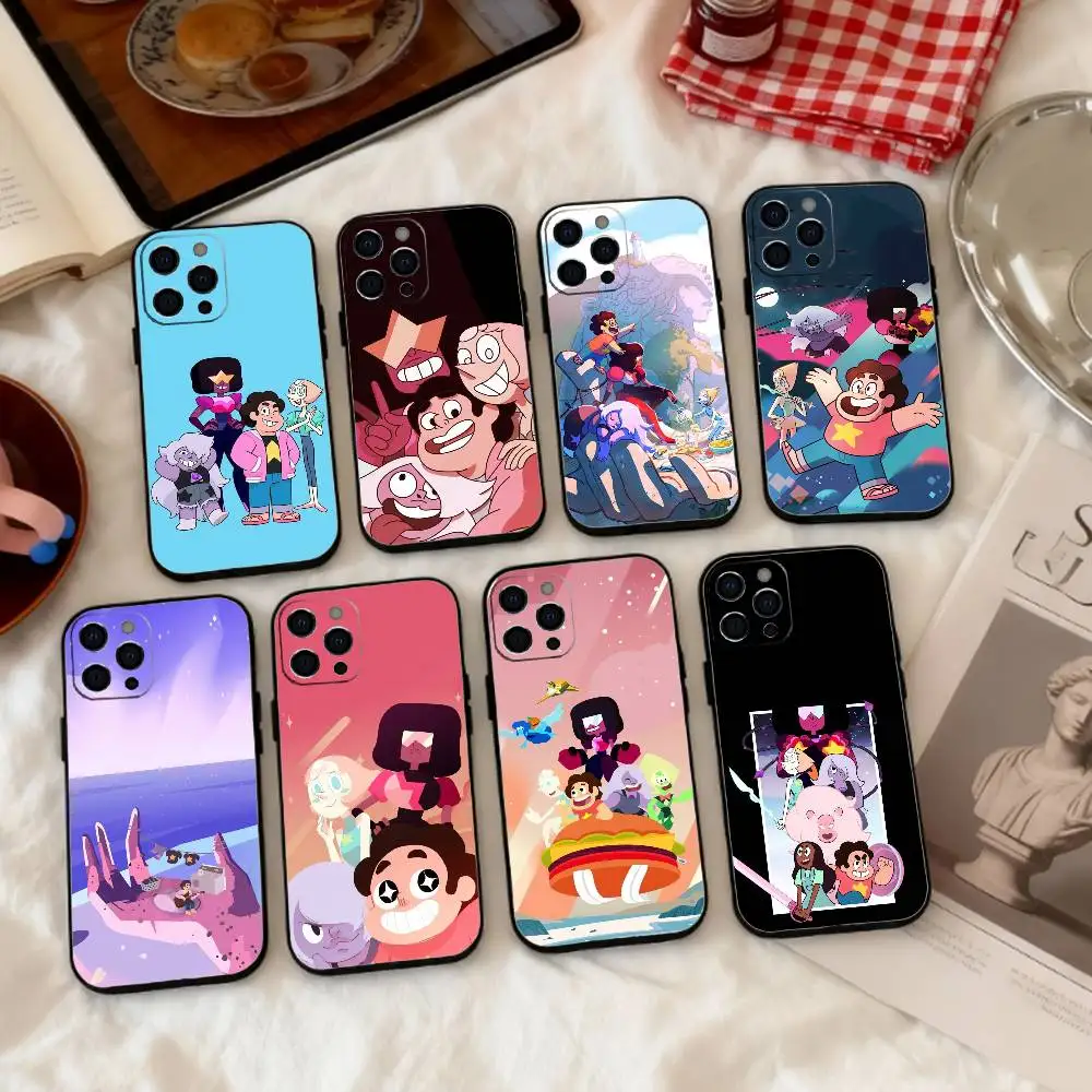 

LGBTQ S-Steven U-Universe Phone Case Silicone Soft For IPhone 17 16 15 14 13 12 11 X XR Plus Pro Max Plus
