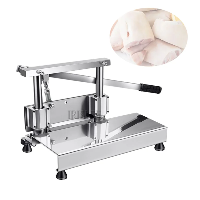 Commercial Frozen Meat Slicer Bone Cutting Machine Minced Lamb Bone Meat Cutter Chicken Duck Fish Ribs Lamb Cutting Kitchen Tool