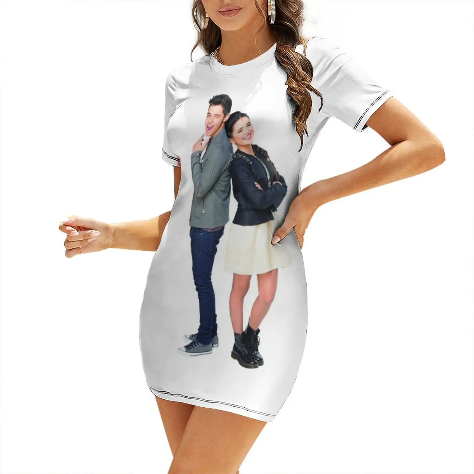 

Kally's Mashup Dally Short Sleeved Dress summer dresses ladies 2025 women's clothing korea stylish