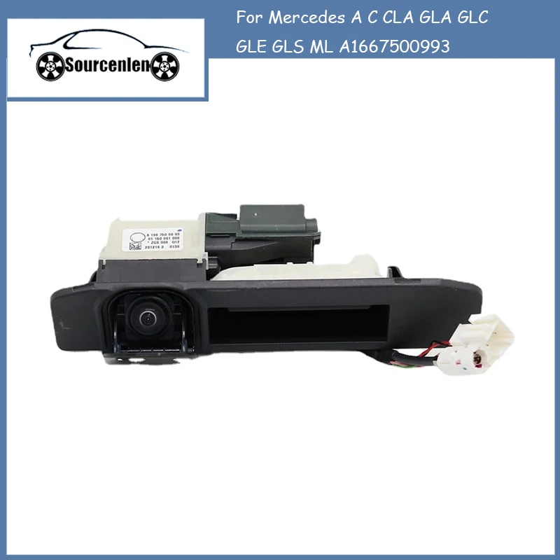 

1667500993 Tailgate Handle Rear View Camera for Mercedes A C CLA GLA GLC GLE GLS ML A1667500993