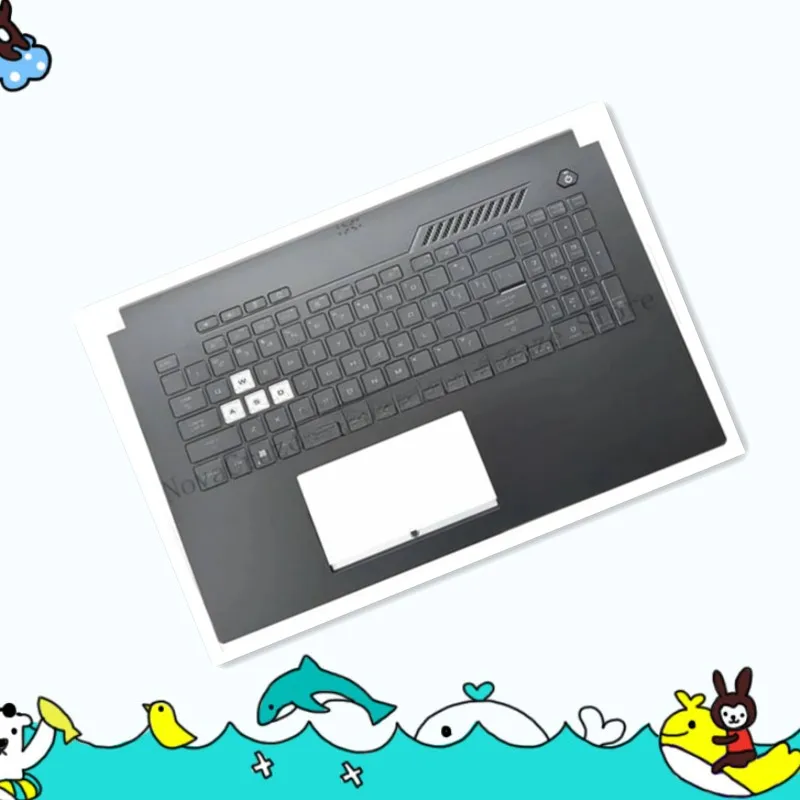 

Используется для TUF Gamig 3Puls FA707 FX707 F17 A17 Подставка для рук с клавиатурой с подсветкой