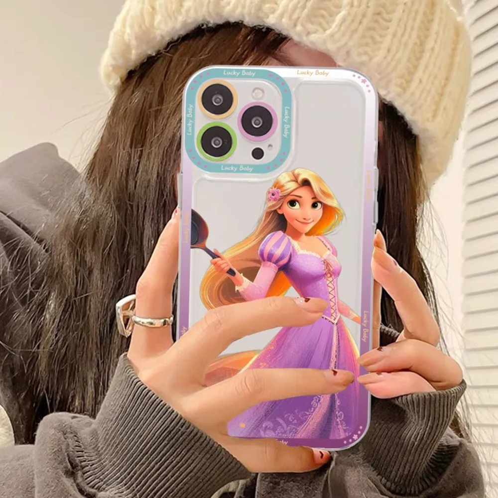 Disney Tangled Rapunzel Phone Case For Redmi 7 8 9 A For Redmi Note 5 7 8 9 10 11 Pro Max 4G 5G Funfas