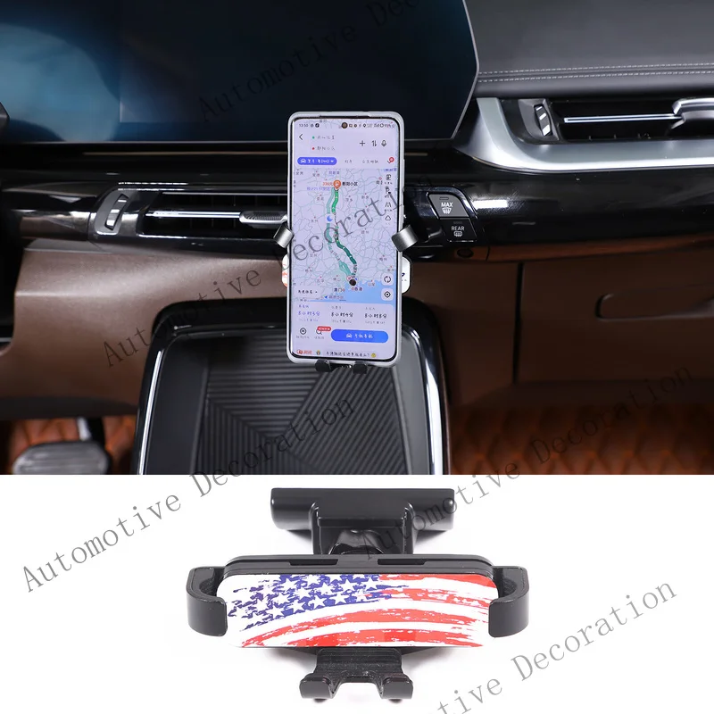 

Z+ USA Flag Dashboard Center Console Car Phone Holder Mount Stand For BMW X1 23-24