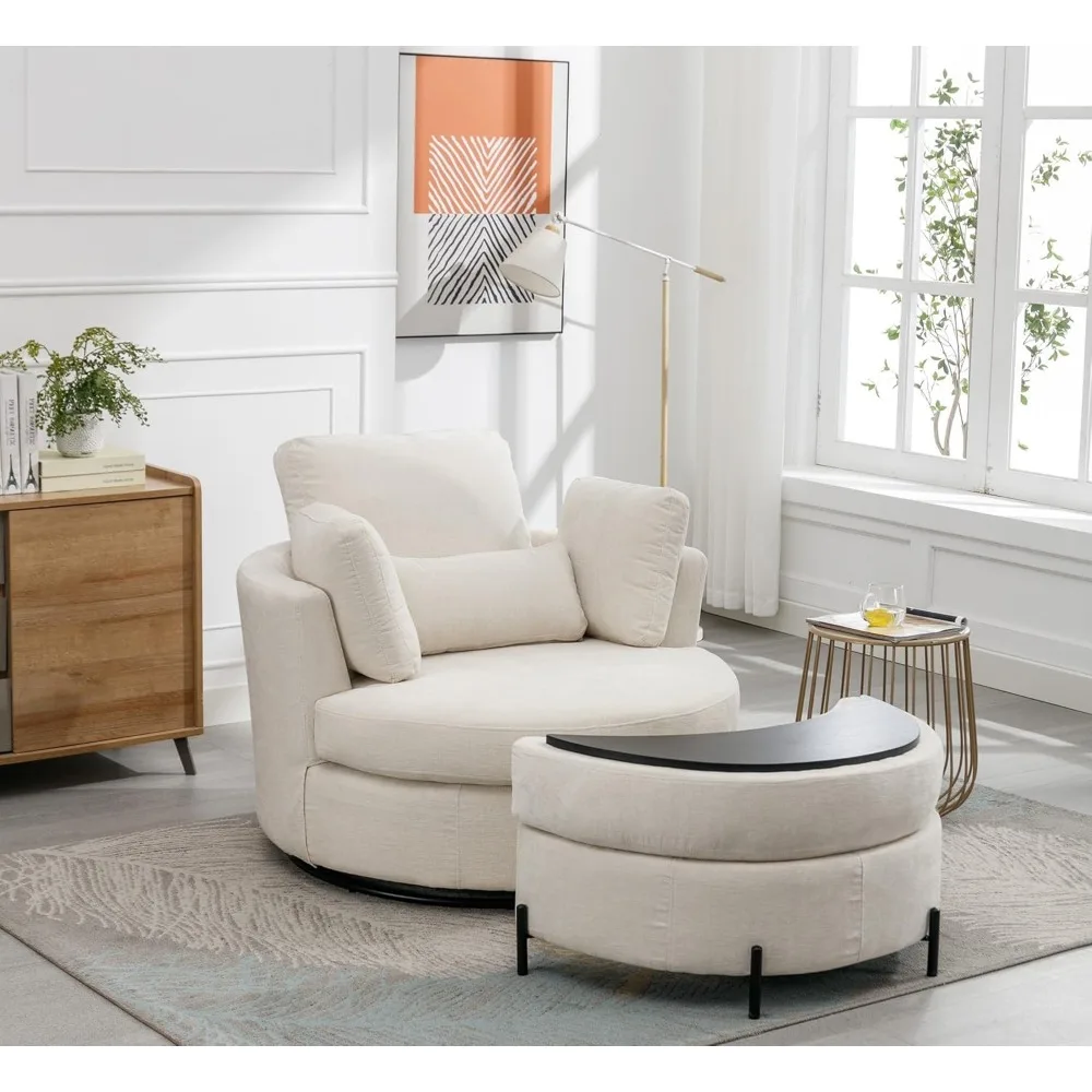 Lounge Club Big Round Sofa 42