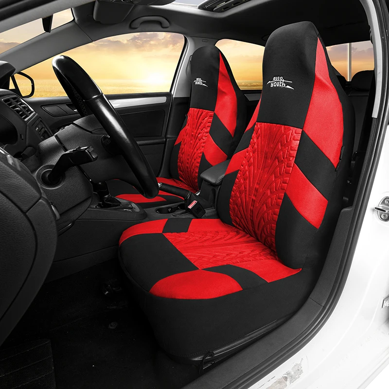 2 Stück vordere hohe Eimer-Autositzbezüge Universal für die meisten Autos Sport-Sitzschutz für Peugeot 107 für 1983 Camaro für Twingo 3 – Detail 1
