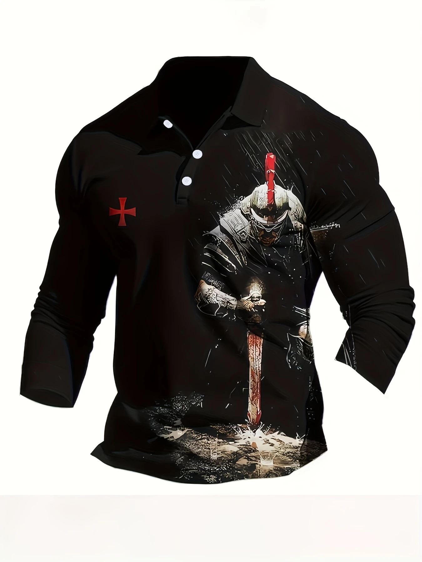 Polo a maniche lunghe da uomo  - Summer Knights Clothing recensione e prezzo