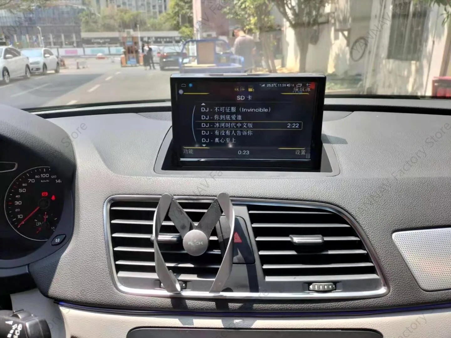 

For Audi Q3 2013-2018 8" Android 13 Auto Carplay Screen Upgrade Full Screen Mirror GPS Navi Autoradio