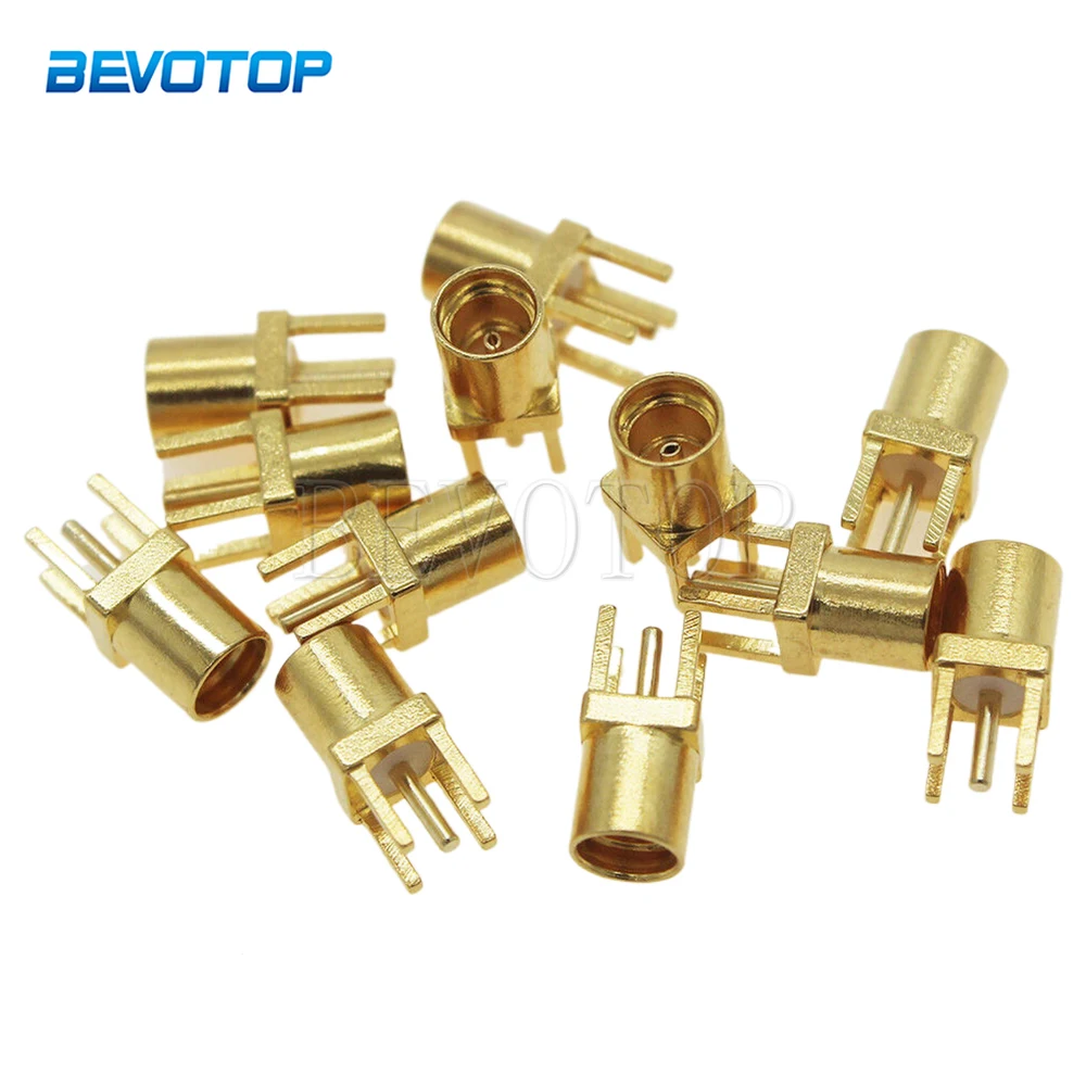 

5Pcs/Lot MMCX Female Jack Connector PCB Mount With Solder Straight 50 Ohm Gold plated 5Pins MMCX RF Connector