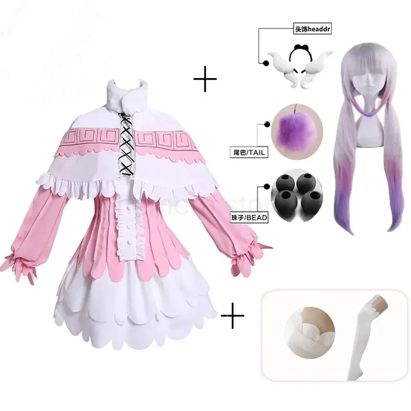 

Kanna Cosplay Japanese Anime Miss Kobayashi's Dragon Maid Kamui Kanna Cosplay Costumes Halloween Christmas Dress For Women