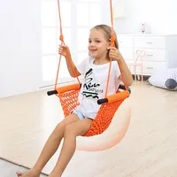 U-shape Children Swing Indoor Outdoor Baby Home Courtyard Rope Net Seat Hanging Chair Playground Equipment