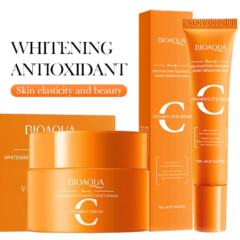 BIOAQUA الريتينول مجموعات العناية بالبشرة ترطيب ترطيب كريم وجه مكافحة الشيخوخة التجاعيد الهالات السوداء كريم عين حجم السفر العناية بالبشرة