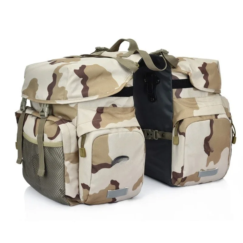 

Bicycle mountain bike road bike pack bag rear shelf bag large capacity waterproof long distance camel bag rainproof equipment