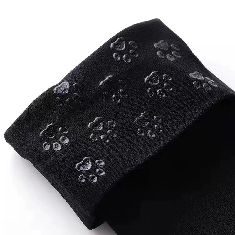 Rosa Katzenpfoten-Socken über dem Knie, süße Lolita-Oberschenkelstrümpfe für Damen, Cosplay 3D-Kätzchenkrallen-Strümpfe – Detail 7