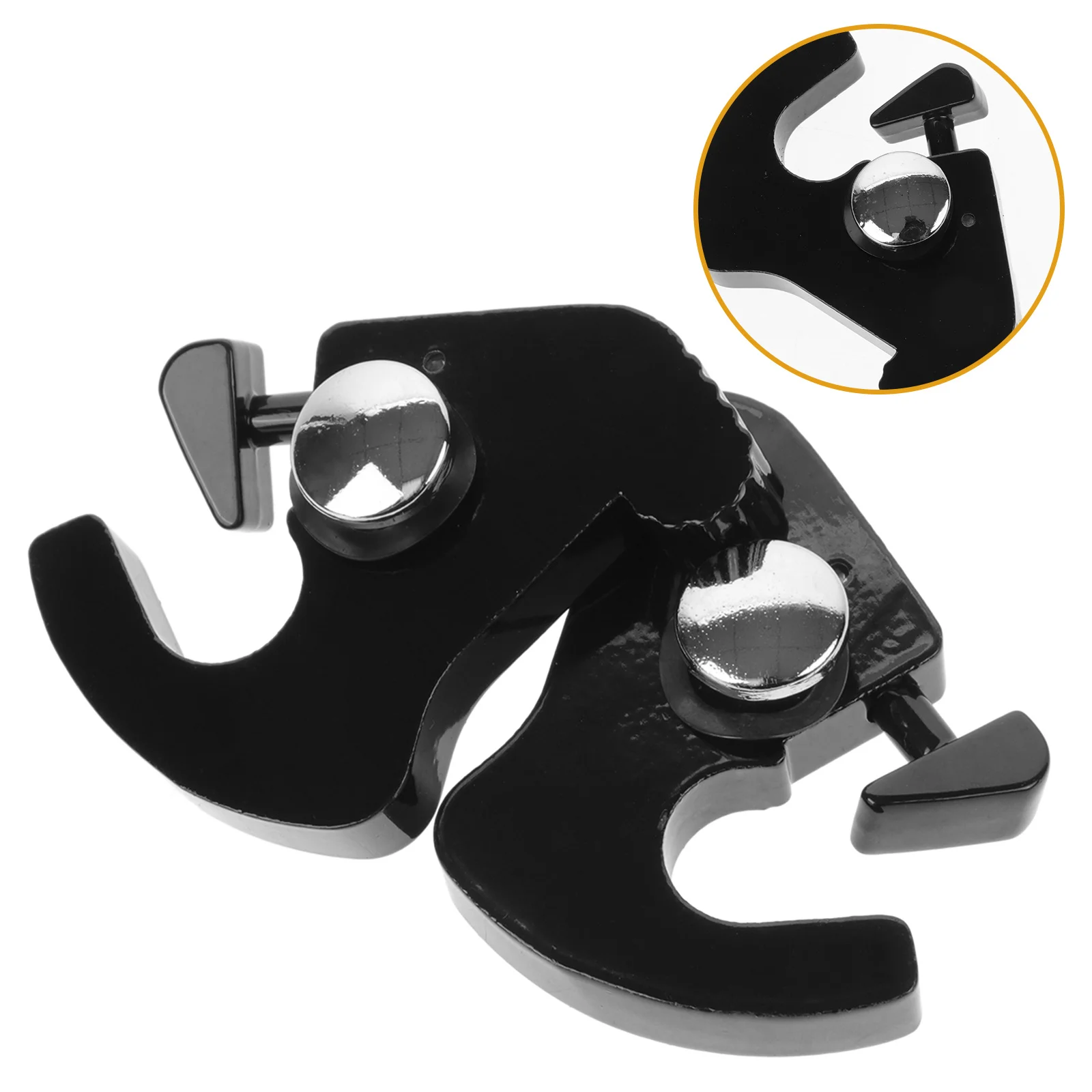 

1Set Motorcycle Luggage Rack Latch Clips Detachable Rotary Quick Release Buckle Durable Bar Clips Mounting Kit