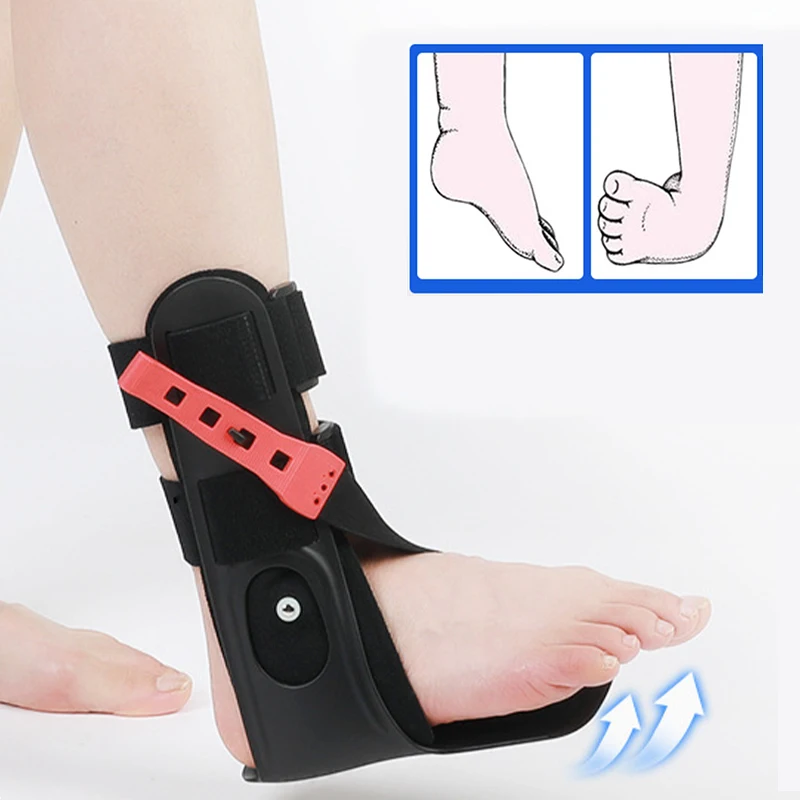 

Поддержка ног, ортопедическая опора для лодыжки, поддержка ног с удобной надувной подушкой безопасности для обуви с гемиплегией, удобная прогулочная обувь, 1 шт.