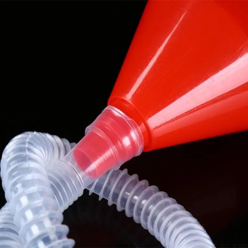 

J0MA Motorbike Fillers Car Refueling Funnel Filling Funnel Engine Oil Additive with Detachable Hoses