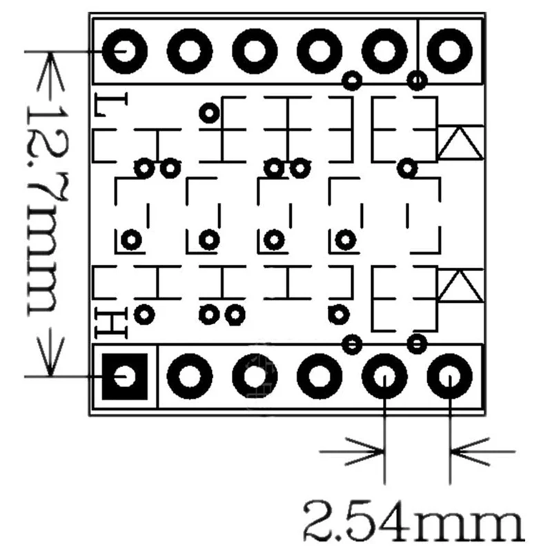 10Pcs 4 Channel IIC I2C Logic Level Converter Bi-Directional Module 3.3V To 5V Shifter For Arduino (Pack Of 10)