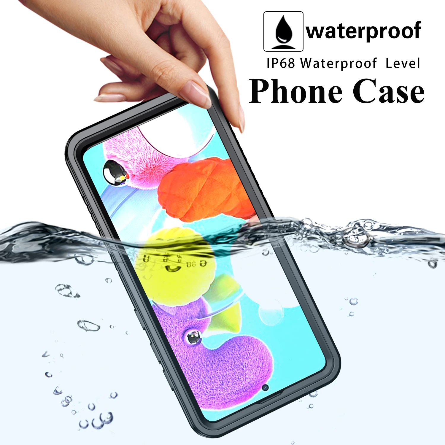 IP68 Waterproof Phone Case for Samsung S24 S23 S22 S21 S20 Ultra Plus Note 20 10 S9 Plus Underwater Diving Full Body Protection