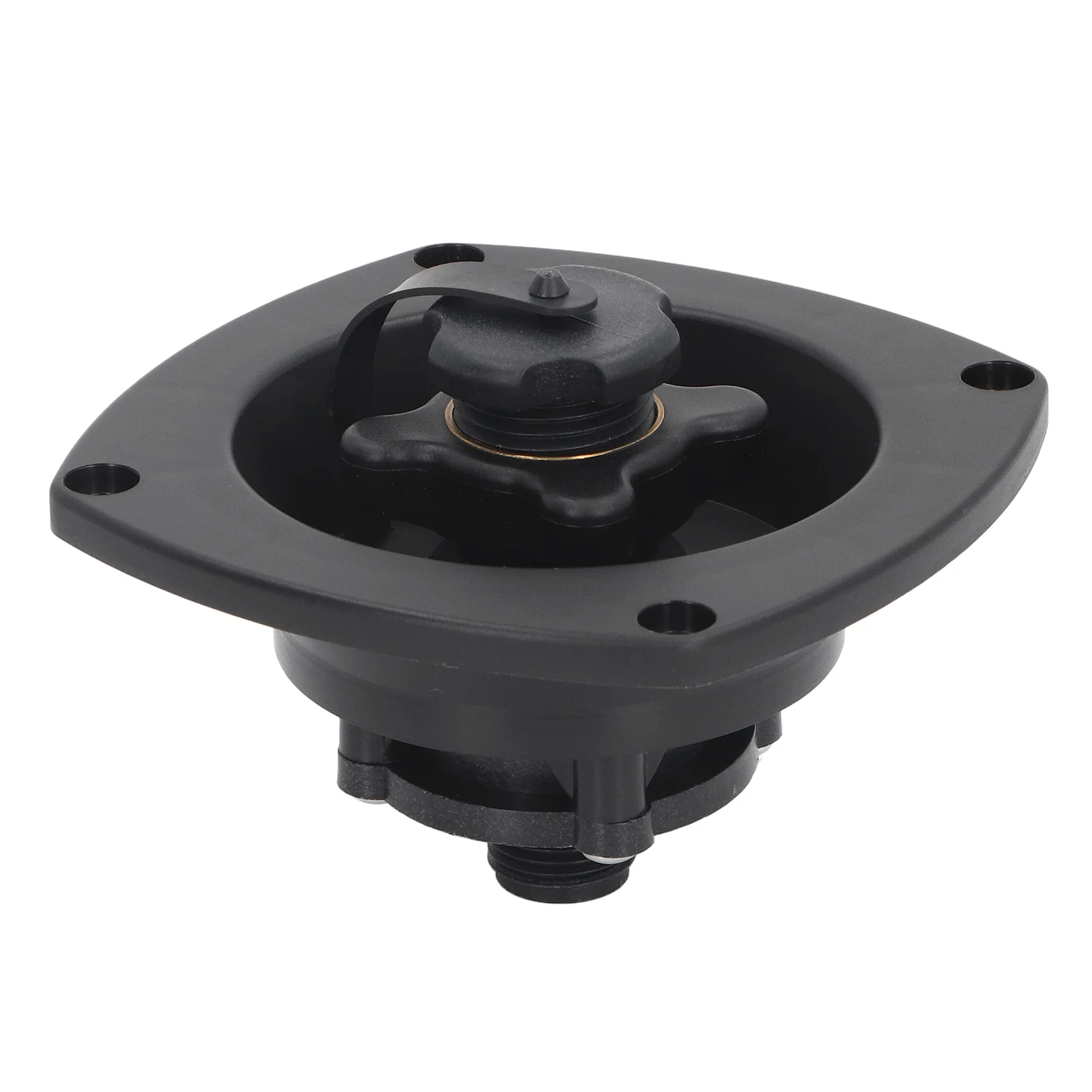 

Wall Mount Filler Regulator Impact Resistant Pressure Regulated Water Entry for RV Trailer Camper Boat Black