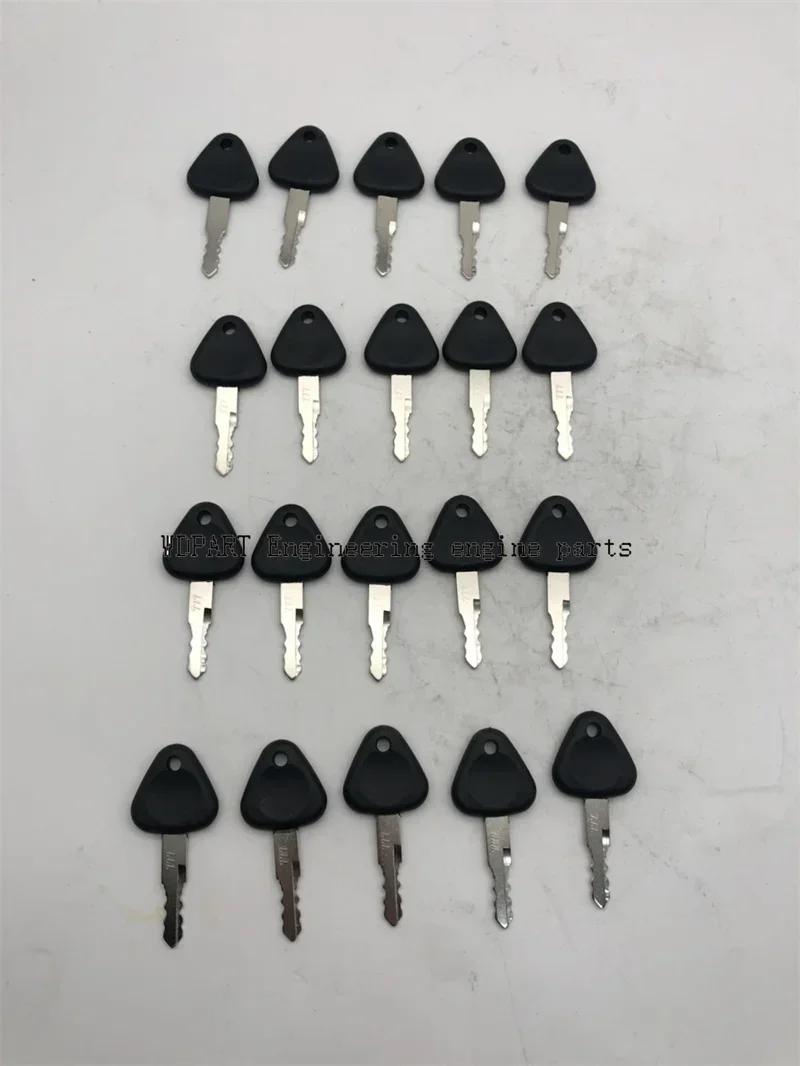 

777-20pcs Ignition Keys (Set Of 20)For Volvo Samsung Excavator