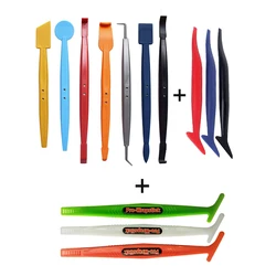 Vinyl Wrap Car Magnetic Edge Stick Squeegee Scraper Set Plastic Car Carbon Sticker Wrapping Window Tint Tool Kit Wrapper