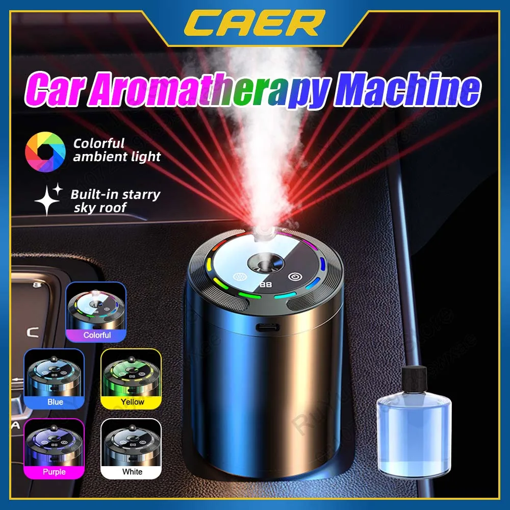 

Автомобильный электрический диффузор Caer с 50 мл, парфюмерный ароматизатор, увлажнитель воздуха, туман, ароматерапия, средство для удаления запаха, автоинструменты