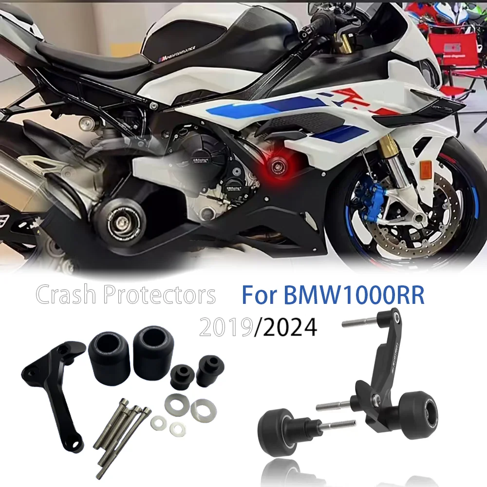 

S1000RR 2024 Frame Slider Motorcycle AccessoriesCrash Protection For S1000RR 2019 2020 2021 2022 2023 2024 Crash Protectors