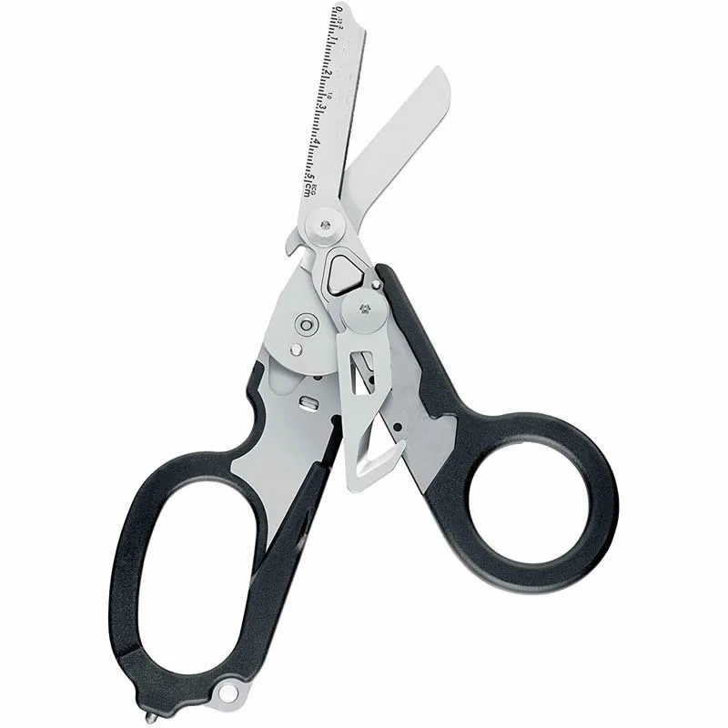 Multifunction Emergency Multi-tool Shears with Strap Cutter and Glass Breaker Black Ith Strap Cutter Safety Hammer Dropship