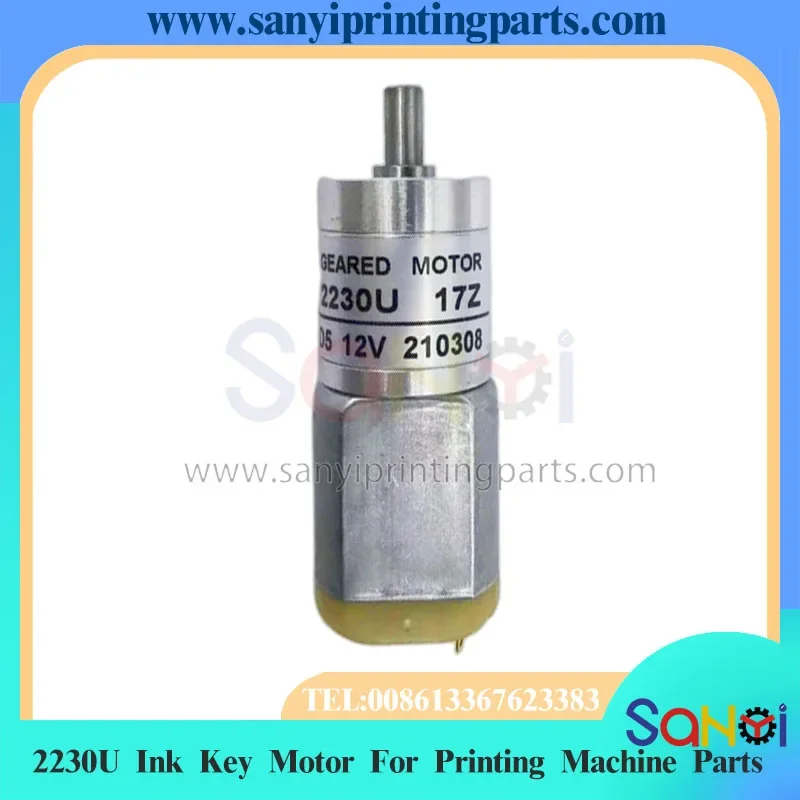 

1 Piece 2230U Ink Key Motor 12v For Shinohara Printing Machine
