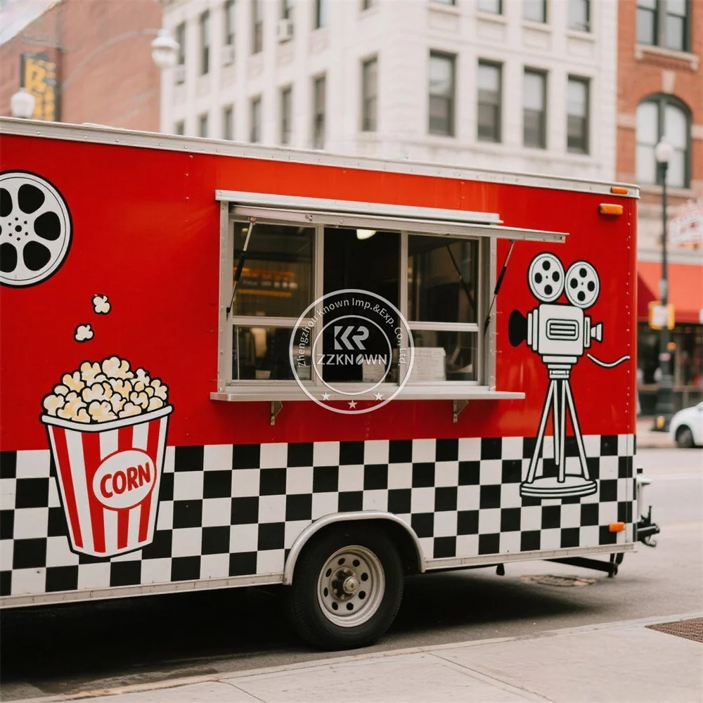 

Custom Mobile Kitchen Burger Fast Food Truck Hotdog Bbq Fast Food Trailer Cart Mobile Coffee Shop Food Truck With VIN CE
