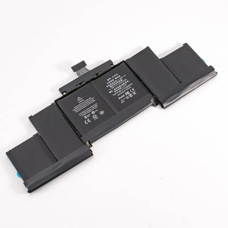 Large Capacity A1618 8600mAh 11.34V Laptop Battery for Apple MacBook Pro Retina 15‑inch A1398 Mid‑2015 Replacement Battery