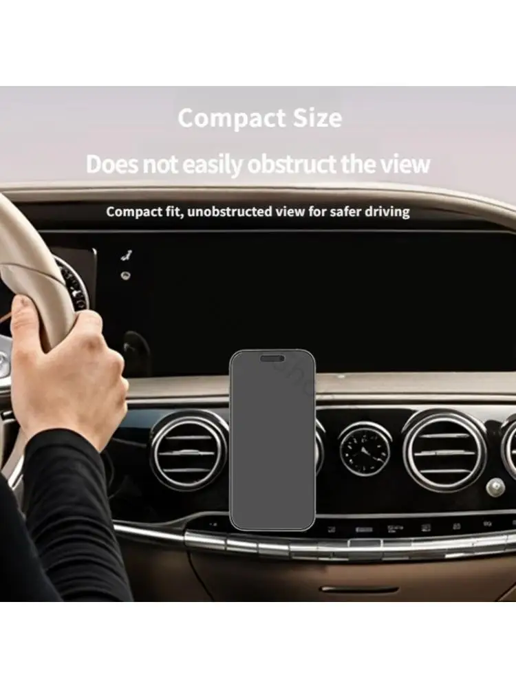 96BA Car Outlet Phone Holder with 360 Turn & Clip Mount for Long Trip Use