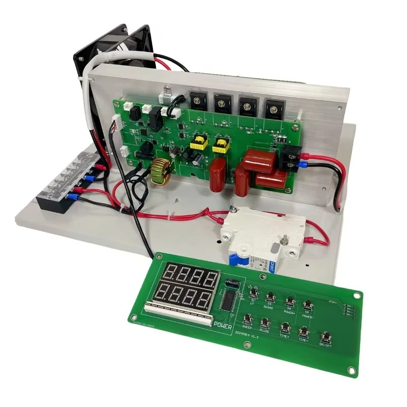 2000W Ultrasonic Wave Generator 25kHz-40kHz Power Board for DPF Parts Bicycle Chain Ultrasonic
