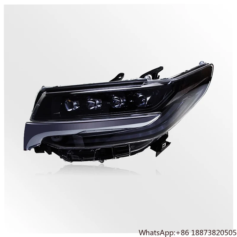 DRL Lampada Auto Testa Luce Faro A LED per Toyota Alphard 30 Vellfire 2015 2016 2017 2018 2019 2020 2021