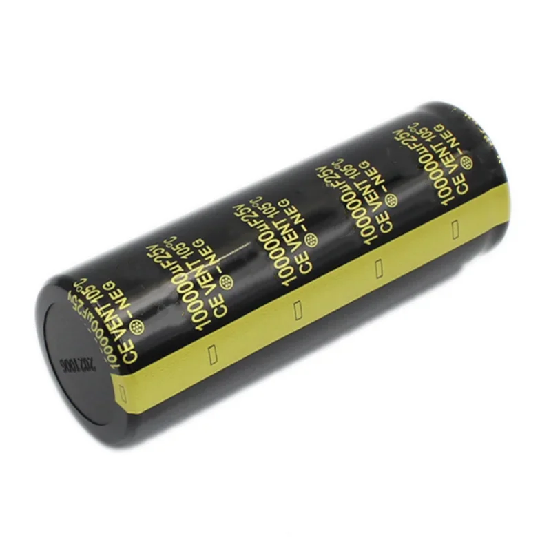 1PCS 25V100000uF 35X100 High Quality Large Capacity Aluminum Electrolytic Capacitor 4PIN 100000uF
