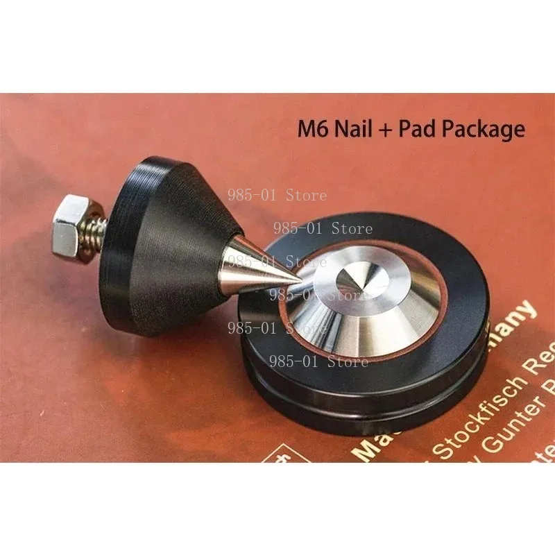 316 Stainless Steel Shock Spikes, 4CPS HiFi Speaker Amplifier Isolation Damping Feet Pads