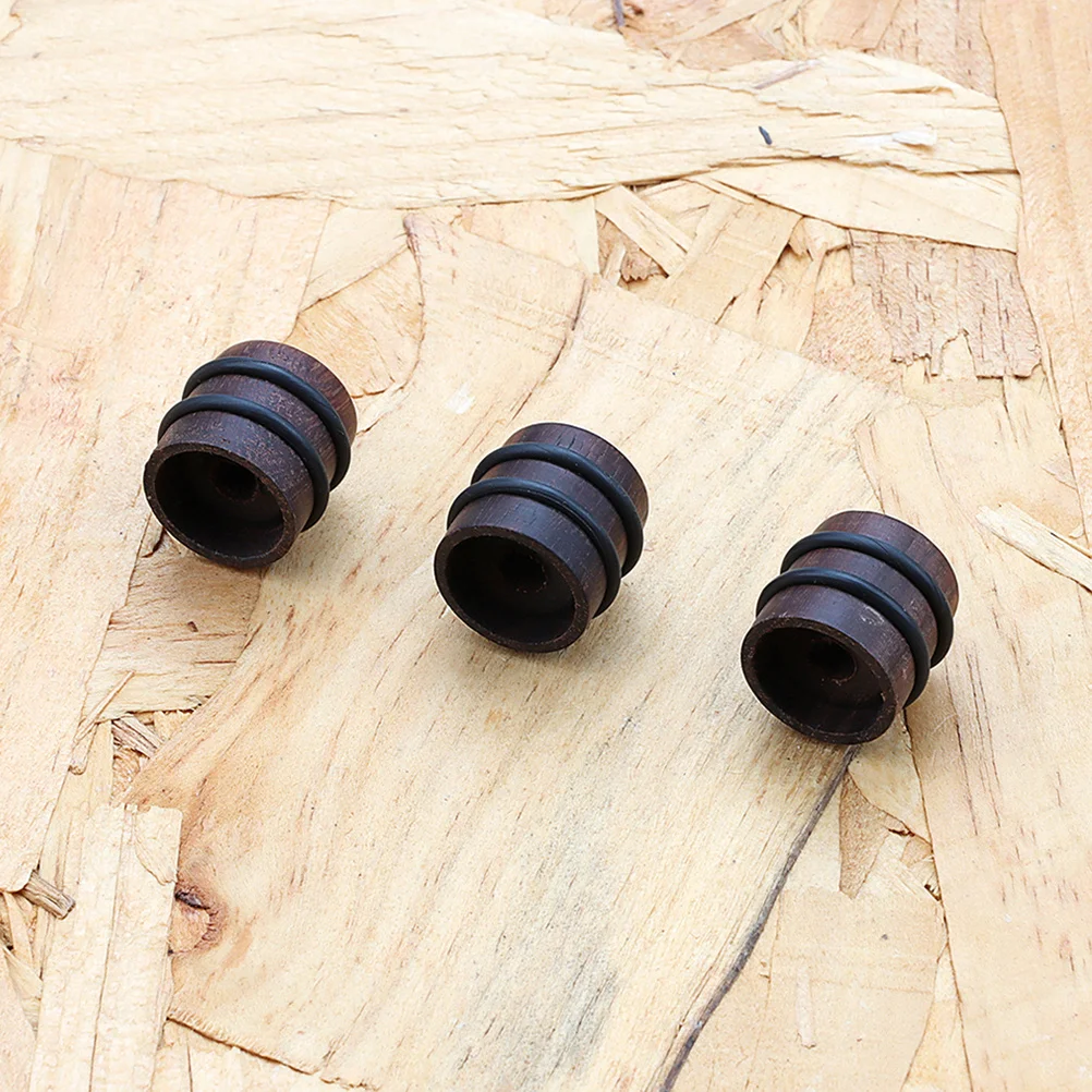 

3pcs Wood Guitar Knob Volume Tone Control Replacement Bass Electric Instrument Accessories Durable Long-Lasting Professional