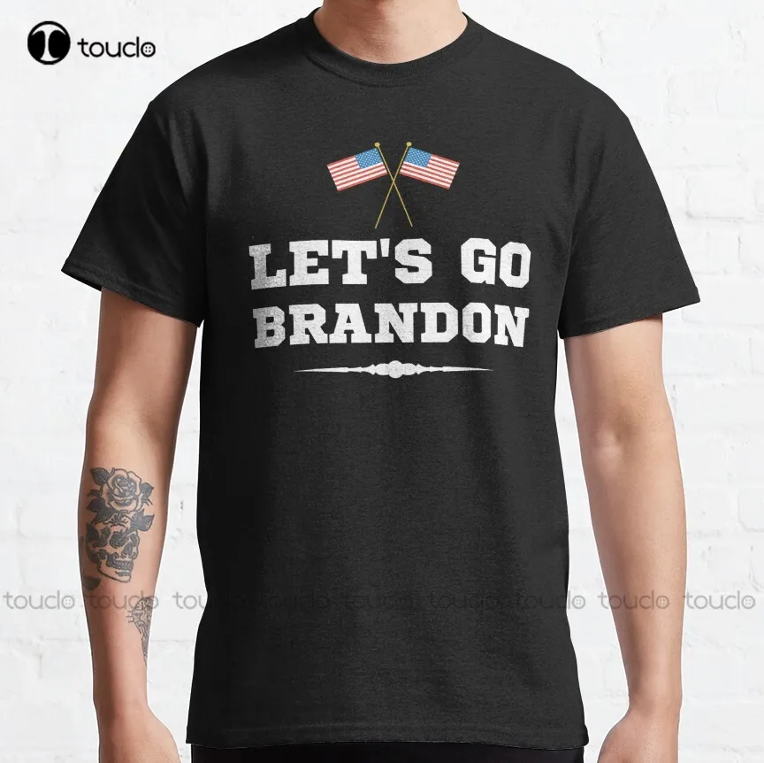 Anti Joe Biden Is A Failure Let'S Go Brandon Classic T-Shirt Custom Aldult Teen Unisex Digital Printing Tee Shirt Xs-5Xl