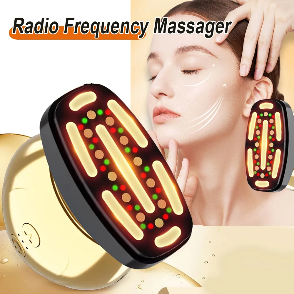 Gezicht Massager Facial Microstroom Gezicht Lifting Machine Anti-Aging Gezichtsmassager Huidverstrakking Gezicht Lifting Massager Schoonheid