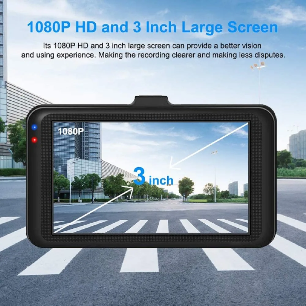 Car DVR WiFi FHD 1080P Dash Cam Rear View Vehicle Camera Video Recorder Night Vision Auto Black Box Dashcam GPS Car Accessories