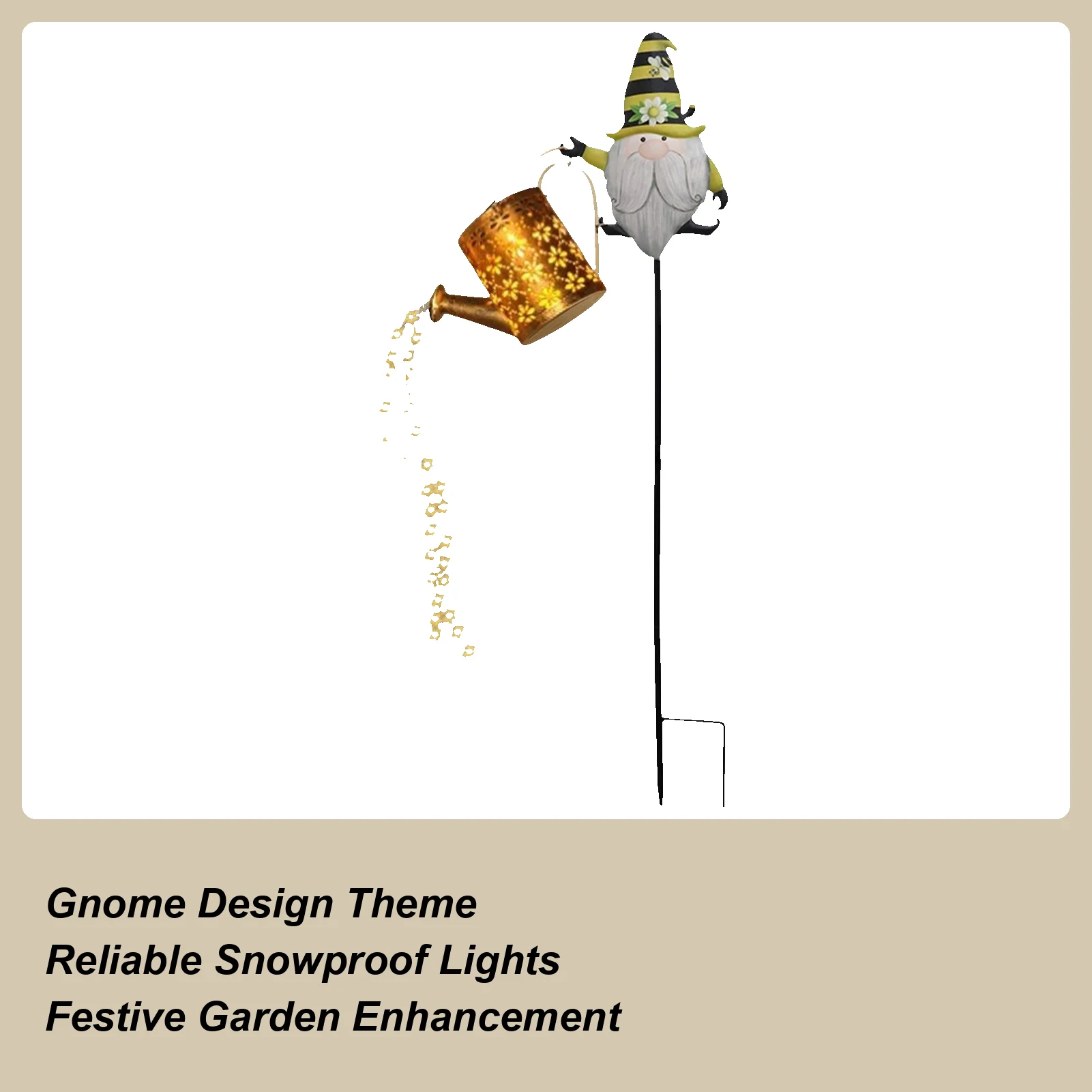 Solar Christmas Lights Weather Resistant Gnome Lighting Solar Christmas Lights For Outside For Family Friends Path Garden Lawn