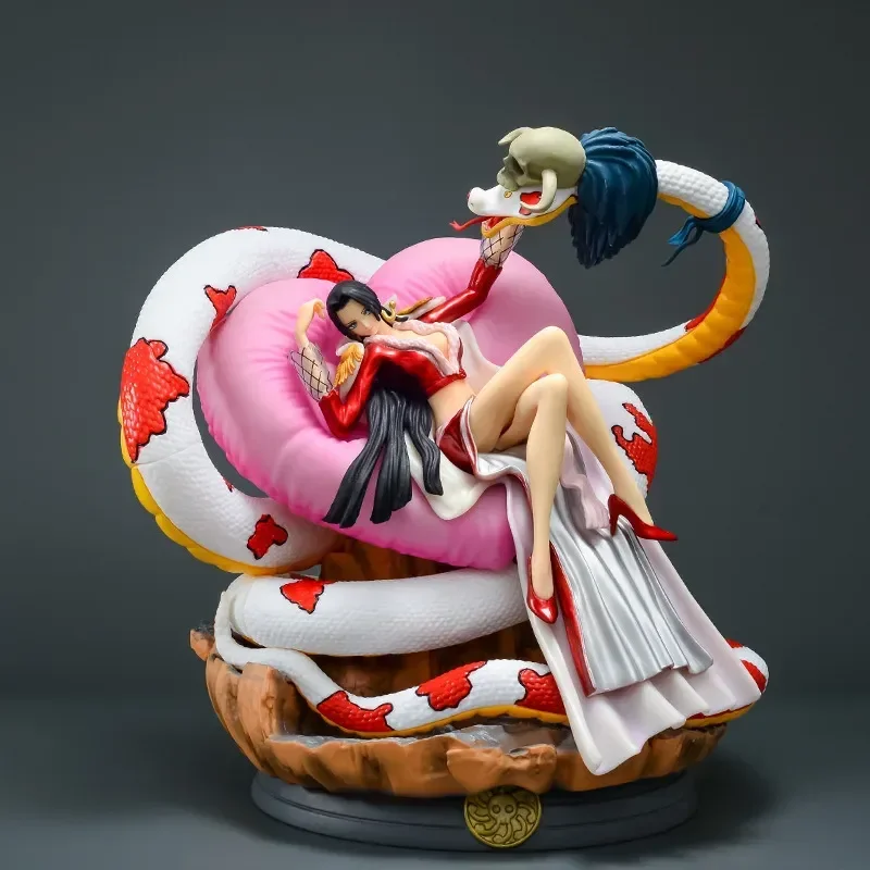 

Anime Figure Gk Snake Lady Emperor Qiwu Haihan Cook Lying In A Big Size Pretty Girl Anime Handmade Model Ornament Statue Gifts