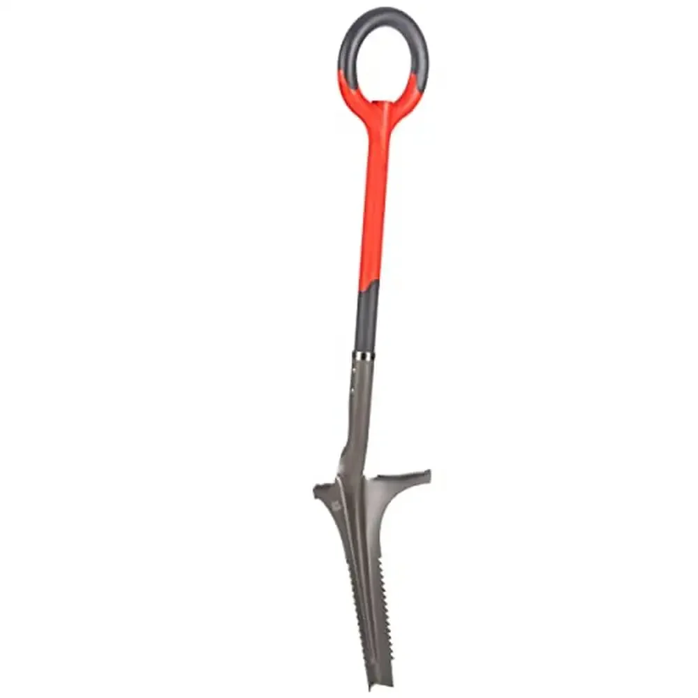 Heavy Duty Root Slayer Weeder Carbon Steel Blade Ideal Deep Roots and Bulb Planting Comfortable Non-Latex Handle Lifetime