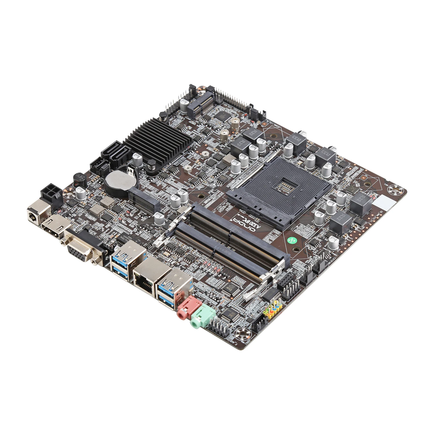 A520IPC-C motherboard AM4 desktop ITX computer supports DDR4 dual channel memory/M.2 dual protocol/Gigabit network card